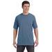 Comfort Colors C4017 Adult Midweight RS T-Shirt in Blue Jean size XL | Ringspun Cotton CC4017, 4017