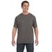 Hanes H5590 Men's Authentic-T Cotton T-Shirt with Pocket in Smoke Grey size 3XL 5590