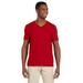 Gildan G64V Softstyle V-Neck T-Shirt in Cherry Red size XL | Cotton G64V00, 64V00