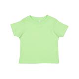 Rabbit Skins 3321 Toddler Fine Jersey T-Shirt in Key Lime size 4 | Cotton LA3321, RS3321