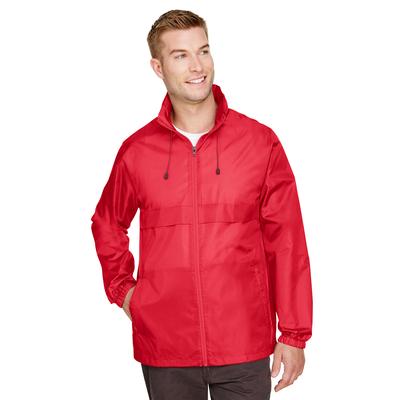 Team 365 TT73 Adult Zone Protect Lightweight Jacket in Sport Red size Medium | Polyester