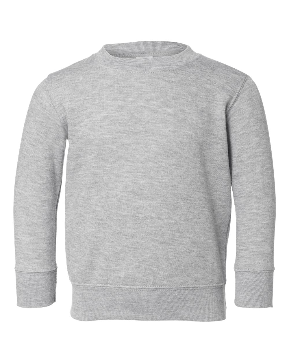 Rabbit Skins 3317 Toddler Crew Fleece Sweatshirt in Heather size 7 LA3317