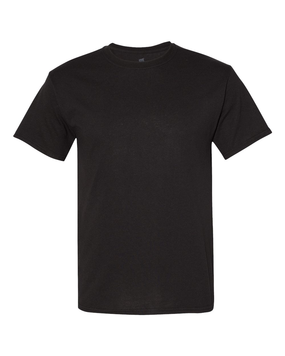 Hanes 5170 50/50 T-Shirt in Black size 3XL | Cotton Polyester