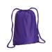 Liberty Bags 8881 Boston Drawstring Backpack in Purple LB8881