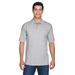 Harriton M200T Men's Tall 6 oz. Ringspun Cotton PiquÃ© Short-Sleeve Polo Shirt in Grey Heather size 3XT