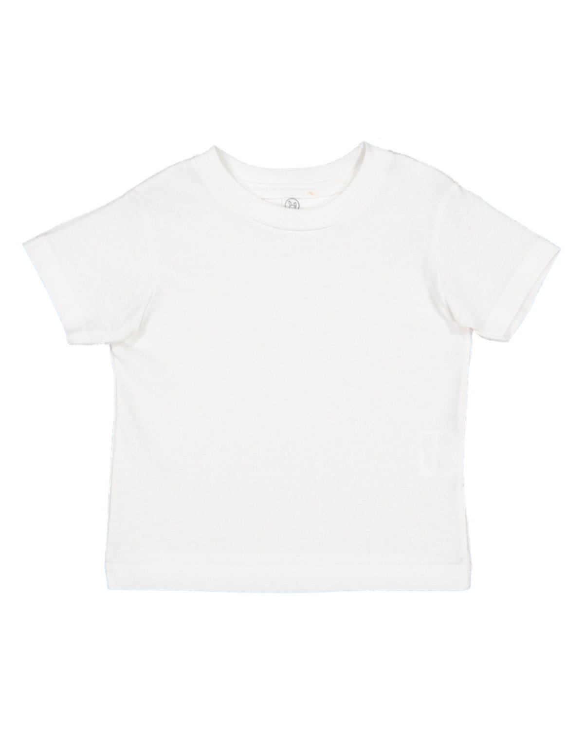 Rabbit Skins 3321 Toddler Fine Jersey T Shirt in White size 4 | Cotton LA3321, RS3321