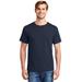 Hanes 5280 Adult Essential Short Sleeve T-Shirt in Navy Blue size 2XL | Cotton