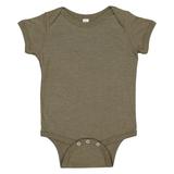 Rabbit Skins 4424 Infant Fine Jersey Bodysuit in Vintage Military Green size 24MOS | Ringspun Cotton LA4424, RS4424