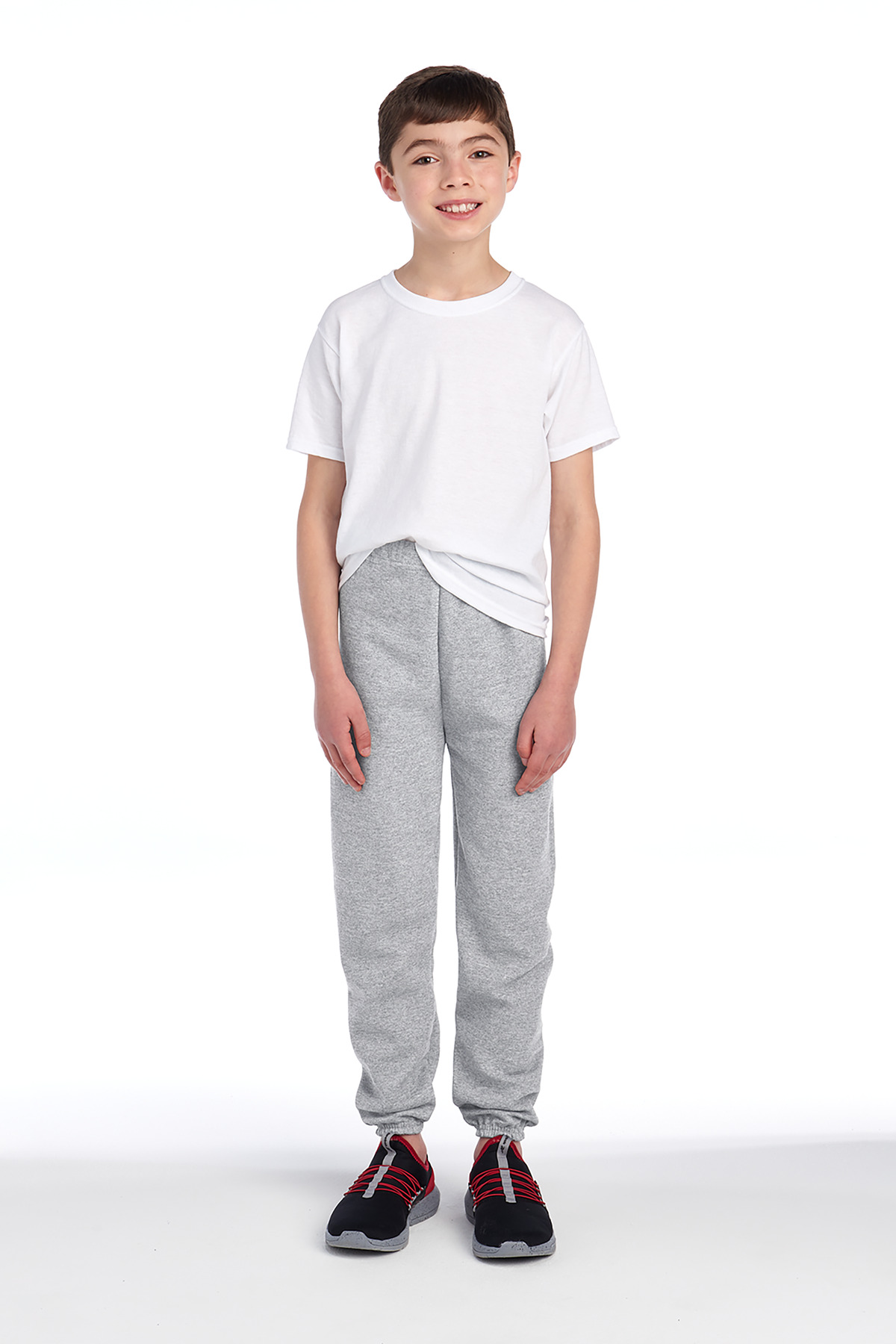 Jerzees 973B Youth NuBlend Sweatpant in Oxford size XL | Cotton Polyester 973BR
