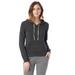 Alternative 09596F2 Women's Athletics Eco -Fleece Pullover Hoodie in Black size Medium AA9596, 9596