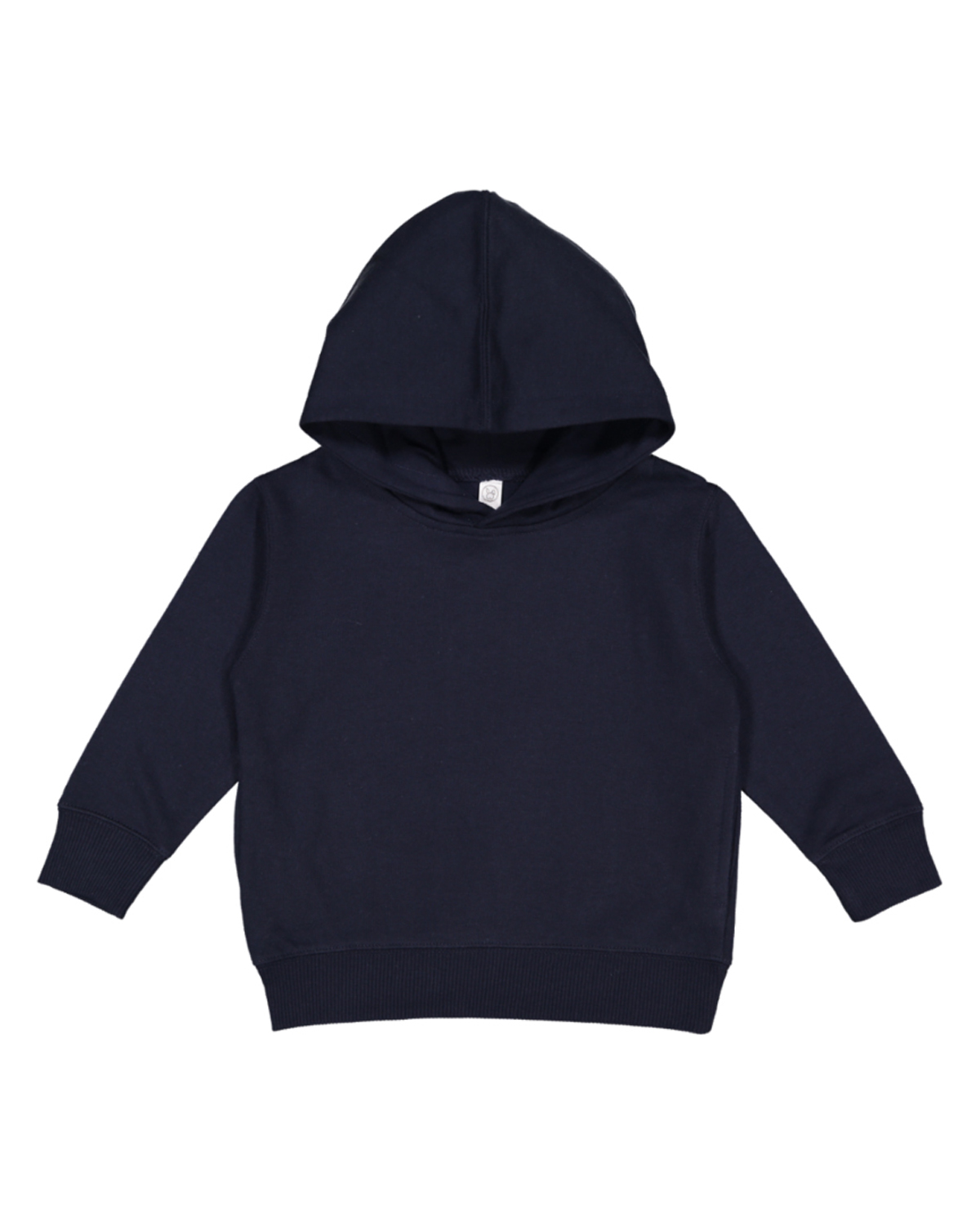 Rabbit Skins 3326 Toddler Pullover Fleece Hoodie in Navy Blue size 4 | Ringspun Cotton LA3326