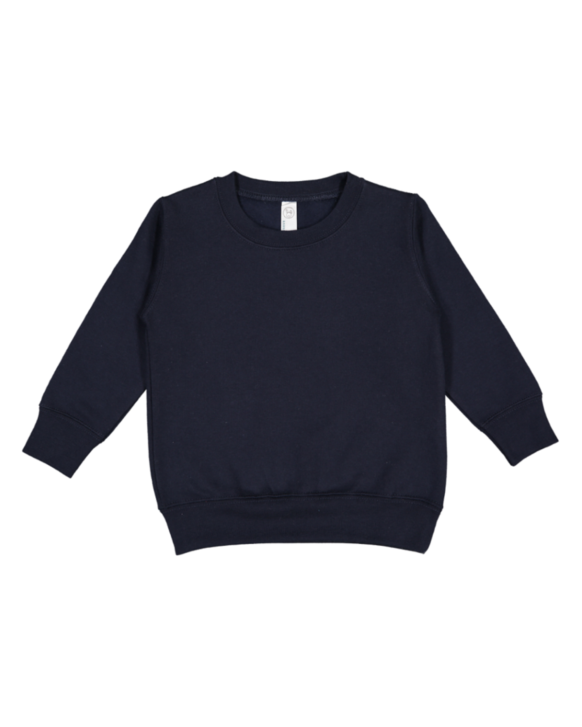 Rabbit Skins 3317 Toddler Crew Fleece Sweatshirt in Navy Blue size 4 LA3317