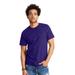 Hanes 5180 Beefy-T-Shirt - Cotton T-Shirt in Purple size 2XL | Ringspun