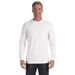 Comfort Colors C4410 Heavyweight Ring Spun Long Sleeve Pocket Top in White size Small | Ringspun Cotton 4410, CC4410