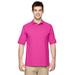 Jerzees 437 Adult SpotShield Jersey Polo Shirt in Cyber Pink size Small 437MSR, 437M