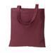 Liberty Bags 8801 Madison Basic Tote Bag in Maroon | Polyester LB8801
