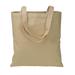 Liberty Bags 8801 Madison Basic Tote Bag in Light Tan | Polyester LB8801