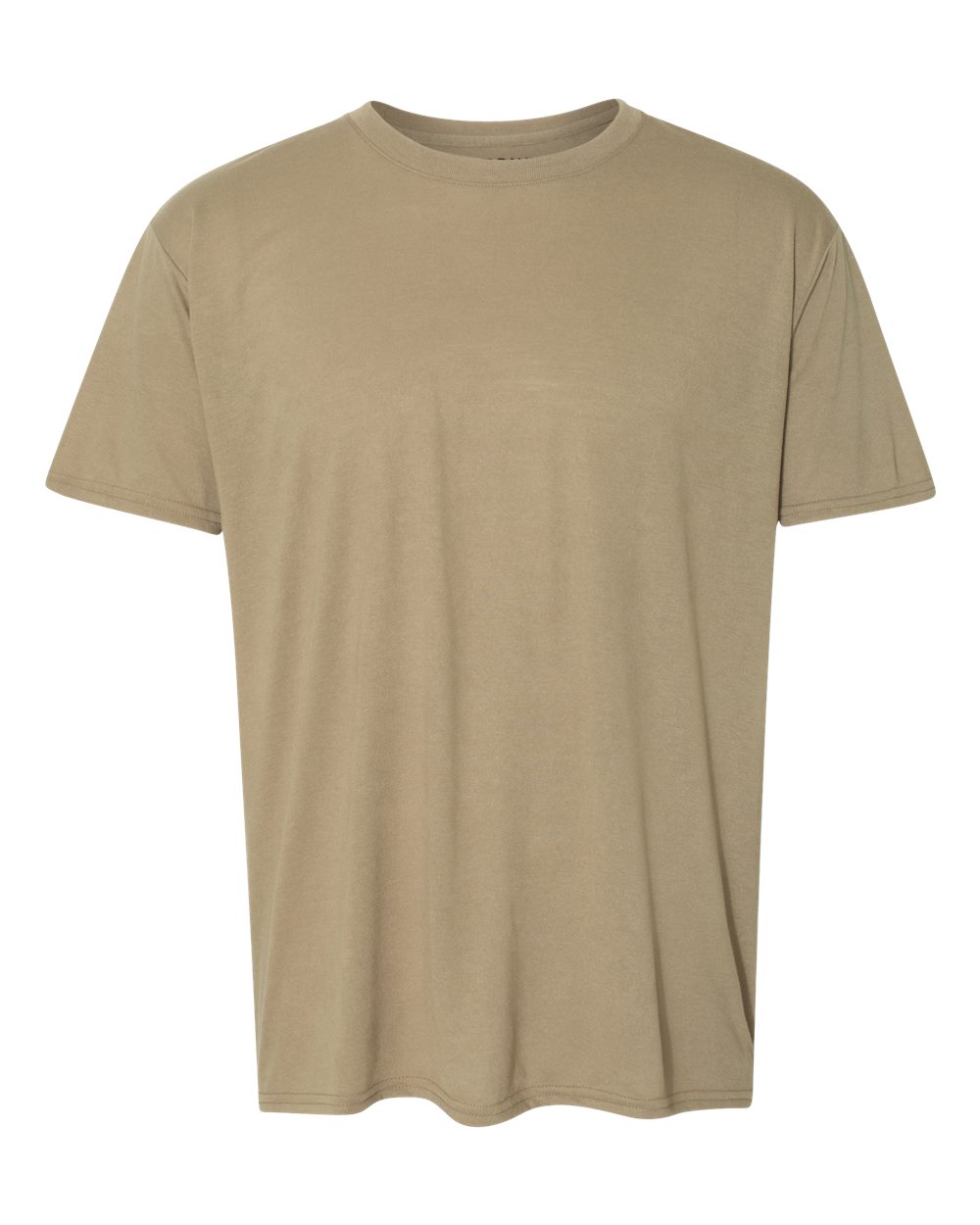 Gildan G420 Athletic Performance T-Shirt in Prairie Dust size Small | Polyester 42000, G42000