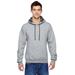 Fruit of the Loom SF76R Adult 7.2 oz. SofSpun Hooded Sweatshirt in Heather size Large | Cotton/Polyester Blend