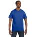 Hanes 5250T Men's Authentic-T T-Shirt in Deep Royal Blue size 3XL | Cotton 5250