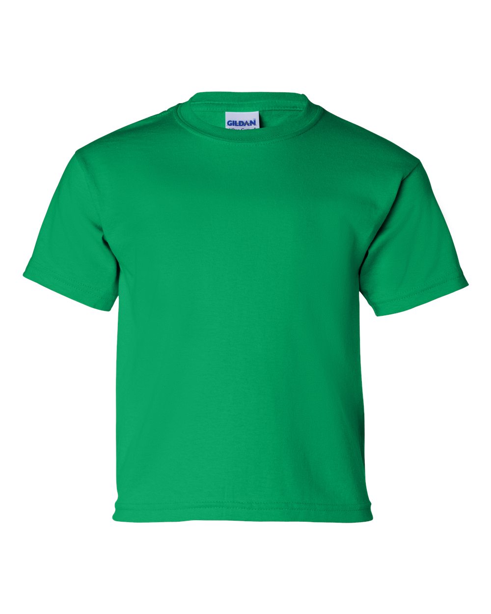 Gildan G200B Youth Ultra Cotton T Shirt in Irish Green size Small 2000B, G2000B
