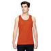 Augusta Sportswear 703 Adult Training Tank Top in Orange size Large | Polyester