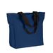 BAGedge BE080 Polyester Zip Tote Bag in Navy Blue