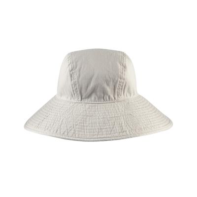 Adams SL101 Women's Sea Breeze Floppy Hat in Ivory size Large/XL | Cotton