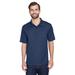 UltraClub 8210T Men's Tall Cool & Dry Mesh PiquÃ© Polo Shirt in Navy Blue size XL/Tall | Polyester