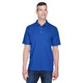 UltraClub 8445 Men's Cool & Dry Stain-Release Performance Polo Shirt in Cobalt size Medium | Polyester