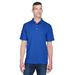 UltraClub 8445 Men's Cool & Dry Stain-Release Performance Polo Shirt in Cobalt size Medium | Polyester