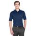 UltraClub 8610 Men's Cool & Dry 8-Star Performance Interlock Polo Shirt in Navy Blue size Small | Polyester