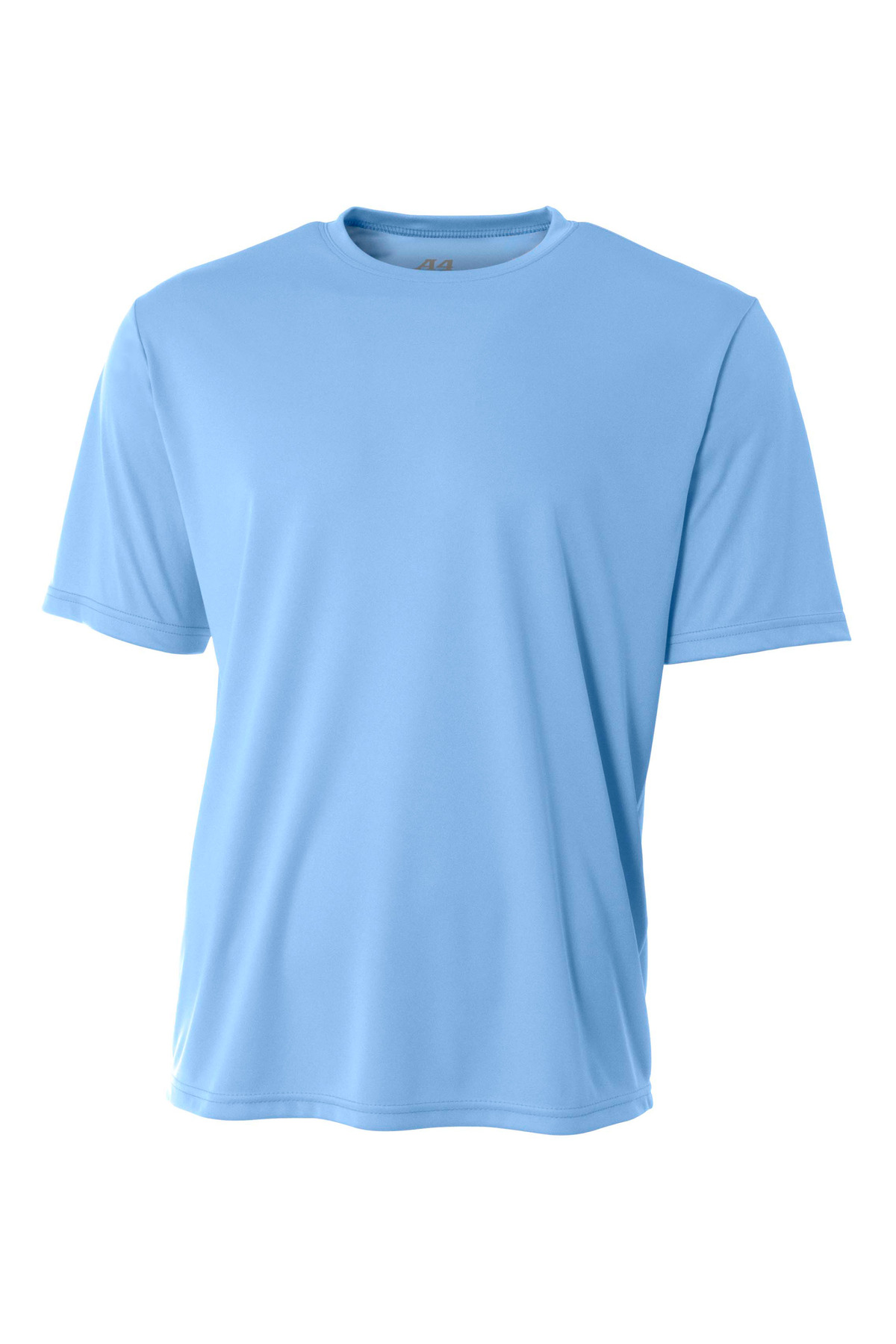 A4 NB3142 Youth Cooling Performance Crew T-Shirt in Light Blue size XL | Polyester A4NB3142