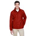 CORE365 88185 Men's Climate Seam-Sealed Lightweight Variegated Ripstop Jacket in Classic Red size 2XL