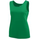 Augusta Sportswear 1705 Women's Training Tank Top in Kelly size 2XL | Polyester