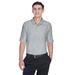 UltraClub 8415 Men's Cool & Dry Performance Polo Shirt in Grey size 3XL | Polyester