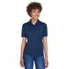 UltraClub 8610L Women's Cool & Dry 8-Star Performance Interlock Polo Shirt in Navy Blue size XL | Polyester