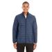 CORE365 CE700 Men's Prevail Packable Puffer Jacket in Classic Navy Blue size Large | Polyester