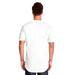 Next Level 3602 Men's Cotton Long Body Crew T-Shirt in White size Small NL3602