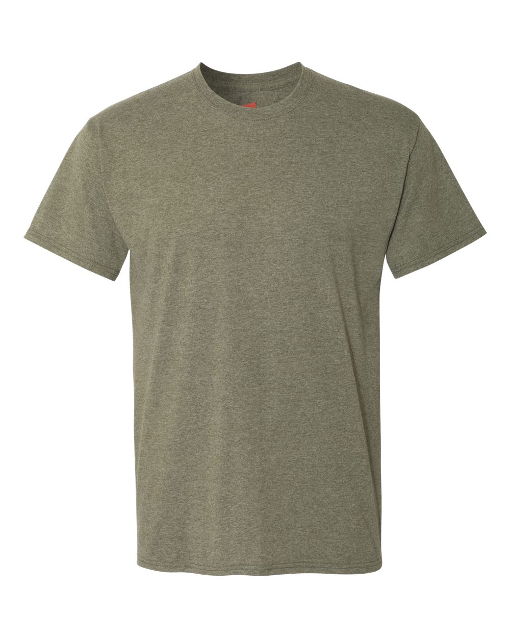 Hanes 42TB Adult Perfect-T Triblend T-Shirt in Military Green size Small