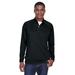 Devon & Jones DG440 Men's Stretch Tech-Shell Compass Quarter-Zip Jacket in Black size Large | Polyester