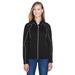 North End 78174 Women's Gravity Performance Fleece Jacket in Black size 3XL | Polyester