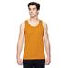 Augusta Sportswear 703 Adult Training Tank Top in Gold size Large | Polyester