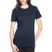 Next Level 6610 Women's CVC T-Shirt in Midnight Navy Blue size 3XL | Cotton/Polyester Blend NL6610