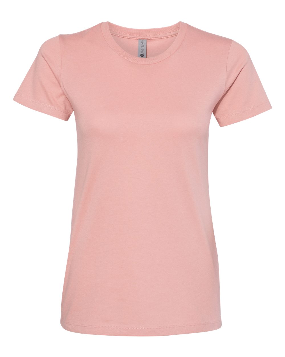 Next Level N3900 Women's Women’s Cotton T-Shirt in Desert Pink size XL | combed ringspun cotton fine jersey 3900, NL3900