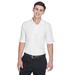 UltraClub 8415 Men's Cool & Dry Performance Polo Shirt in White size Large | Polyester