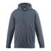 Augusta Sportswear 5505 Adult Wicking Fleece Hood T-Shirt in Graphite Grey size Small