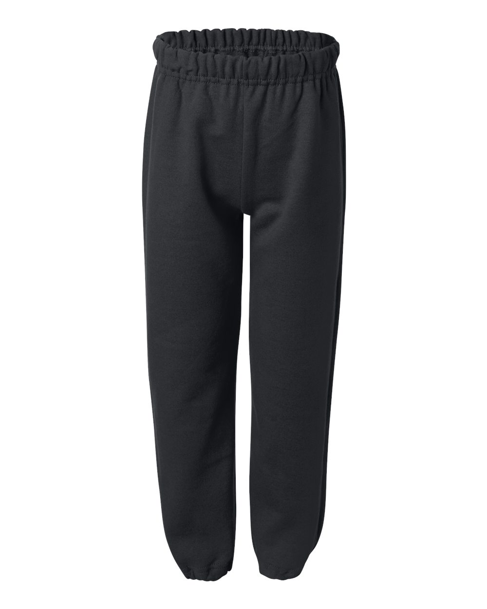 Gildan G182B Youth Heavy Blend Sweatpants in Black size Medium | Cotton Polyester 18200B - Gildan