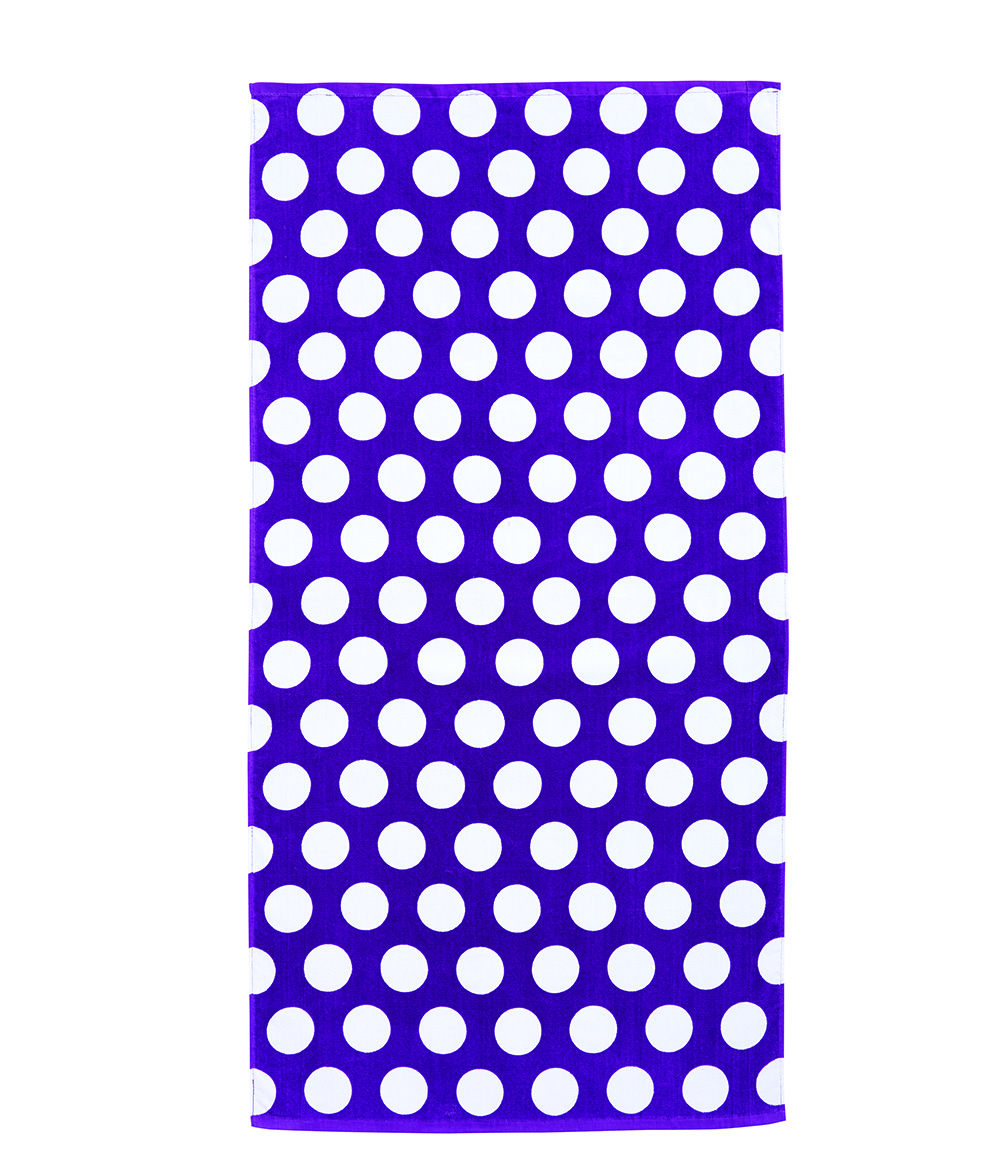 Carmel Towel Company C3060 Velour Beach in Purple size ONE | Cotton C3060X, C3060P, LBC3060, C3060S, C3060C, C3060A