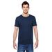 Fruit of the Loom SF45R Adult 4.7 oz. Sofspun Jersey Crew T-Shirt in J Navy Blue size Large | Cotton